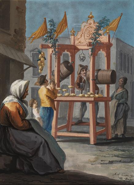 The lemonade seller, 1807 - Saverio della Gatta