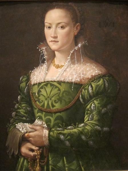 Portrait of a Lady, c.1560 - Алессандро Аллорі