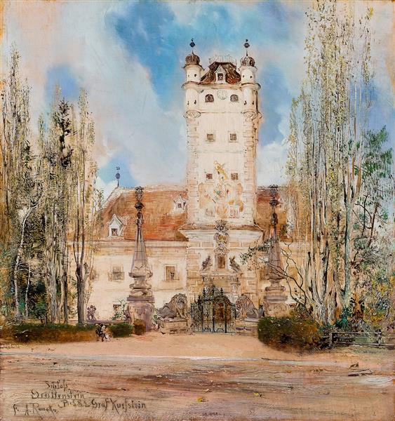 Greillenstein Castle, 1885 - 1886 - Anton Romako