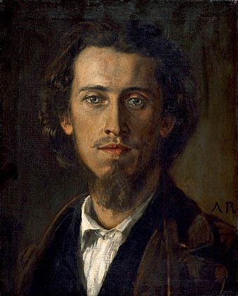 Self-portrait, c.1860 - Anton Romako