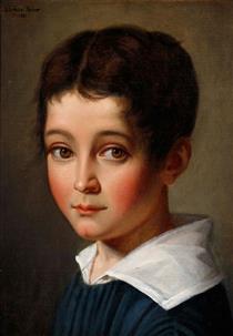 Portrait of a Child - Louis Léopold Robert
