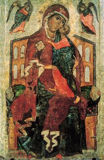 Theotokos of Tolga I (Big Theotokos) - Orthodox Icons