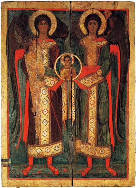 Archangels Michael and Gabriel, c.1250 - c.1300 - Orthodox Icons