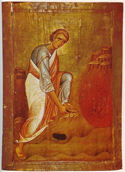 Moses and the Burning Bush, c.1100 - c.1300 - Orthodox Icons