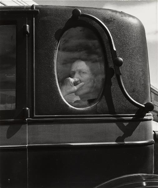 Funeral Cortege, End of An Era in a Small Valley Town, California, 1938 - Dorothea Lange