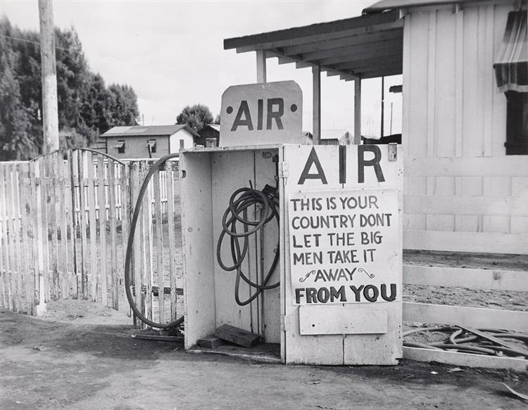Kern County, California, 1938, 1965 - Доротея Ланж