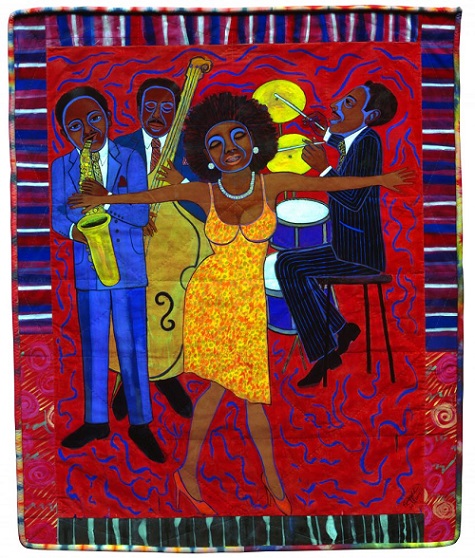 Jazz Stories: Mama Can Sing, Papa Can Blow #1: Somebody Stole My Broken Heart, 2004 - Faith Ringgold