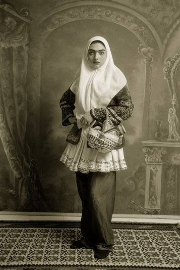 Qajar #7, 1998 - Shadafarin Ghadirian