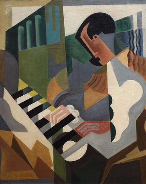Pianista, 1919 - María Blanchard