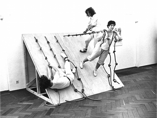 Slant Board, 1961 - Simone Forti
