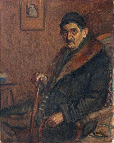 Portrait of Ibnul Emin Mahmut Kemal, 1946 - Feyhaman Duran