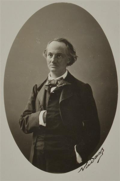 Charles Baudelaire, 1862 - Felix Nadar