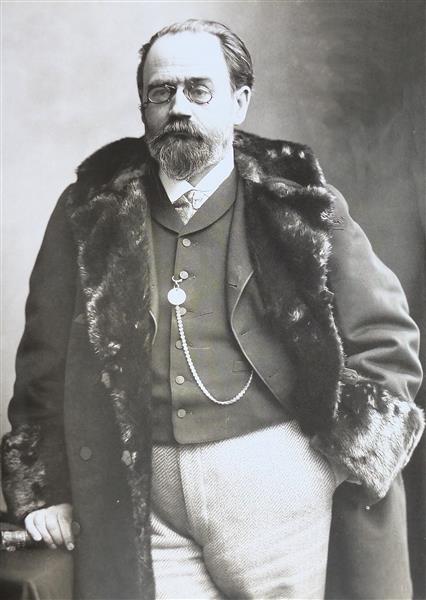 Emile Zola, 1895 - Nadar