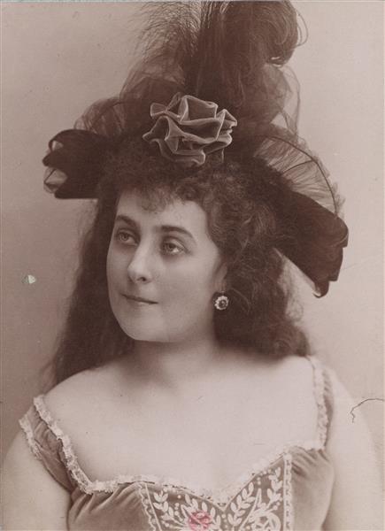 Marie Labounskaya Dans Les Bicyclistes En Voyage À La Gaîté, 1893 - Felix Nadar