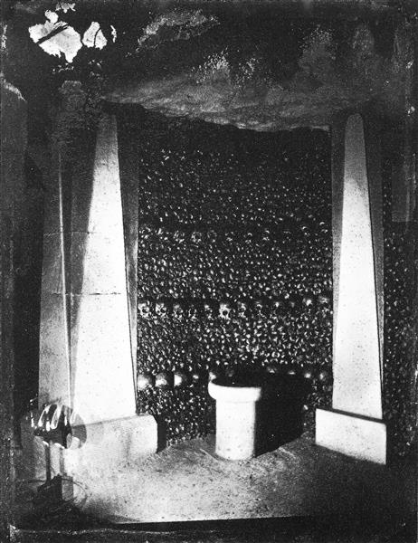 Catacombes De Paris, 1861 - Felix Nadar