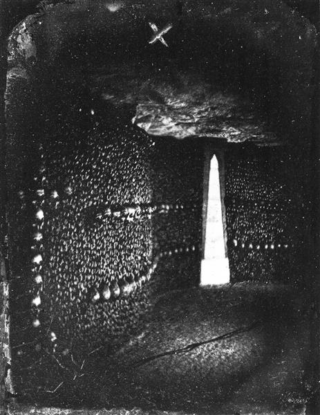 Catacombes De Paris, 1861 - Felix Nadar