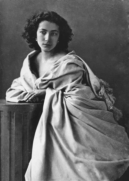 Sarah Bernhardt, c.1864 - Felix Nadar