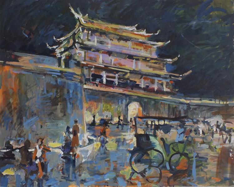 Chaozhou Gate Nocturne, 2019 - Suncage