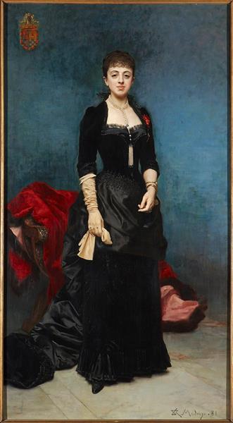 Mrs. Rosario Falco, Countess of Siruela, 1881 - Raimundo Madrazo