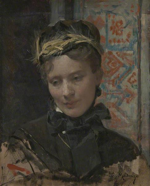 Portrait of a Lady, c.1885 - c.1895 - Раймундо Мадрасо