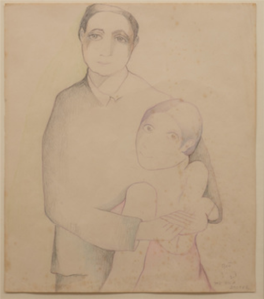 The Rich Broker (Portrait of Beatrice and Marcel Duchamp), 1928 - Beatrice Wood
