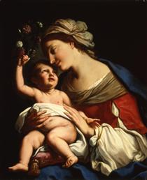 Богородиця з Немовлям - Elisabetta Sirani