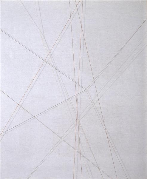 Lines in Space No. 3, 1936 - Paule Vézelay