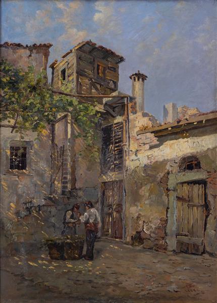 Seller on the Street, 1910 - Şevket Dağ