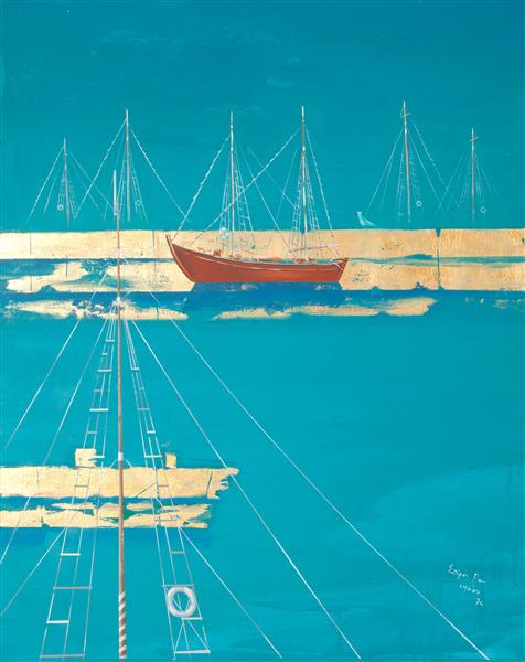Harbour, 1974 - Spyros Vassiliou