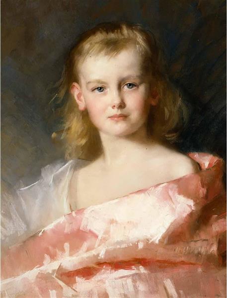 Portrait of Princess Wilhelmina, c.1888 - Thérèse Schwartze