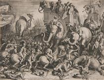 Battle of Zama - Cornelis Cort