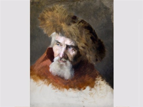 Portrait of a man - Vaclav Brozik