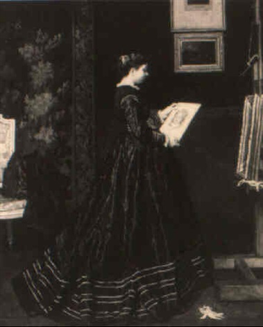 The portrait, 1874 - Václav Brožík