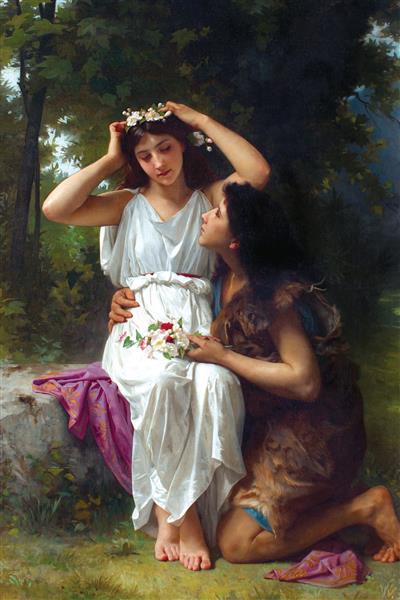 Daphnis and Chloe, c.1882 - Elizabeth Jane Gardner