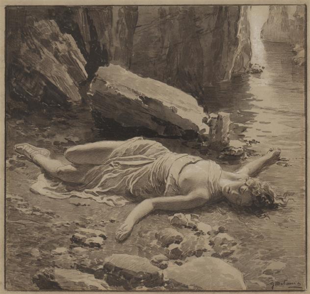 Death of Sappho, 1929 - Fortunino Matania