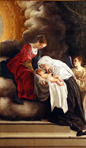 9 mars : Sainte Françoise Romaine Madonna-and-child-in-the-vision-of-st-francesca-romana-1618-1620.jpg!Large