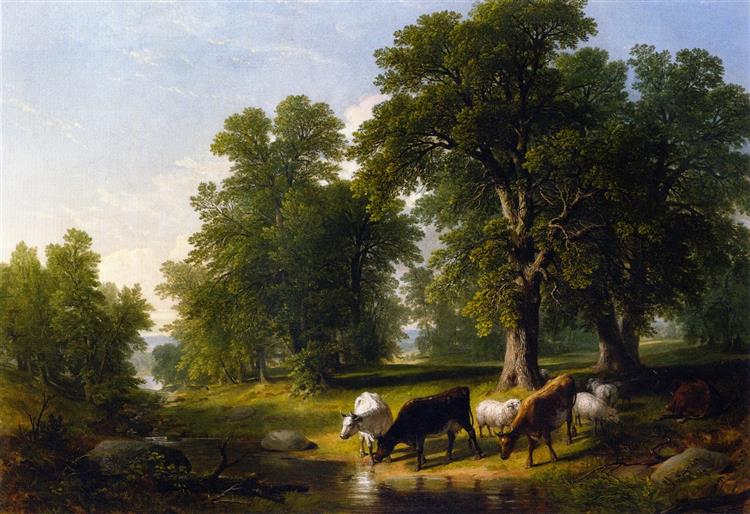 A Summer Afternoon - Asher Brown Durand