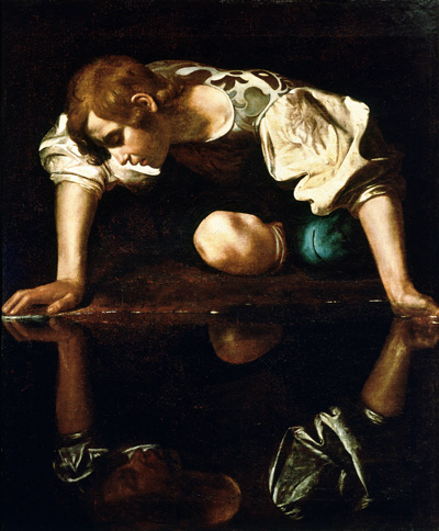 Narcissus, c.1599 - Caravaggio