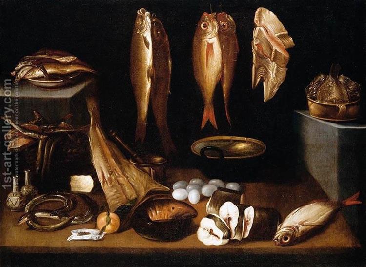 Still Life, c.1640 - Франсіско Баррера