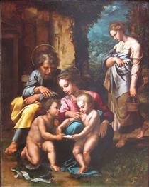 The Holy Family - Giulio Romano