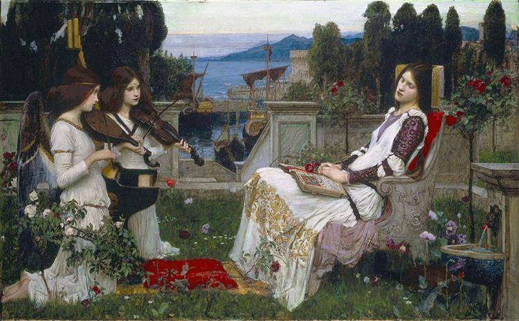 Saint Cecilia, 1895 - John William Waterhouse