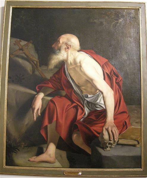 St. Jerome - Орацио Джентилески