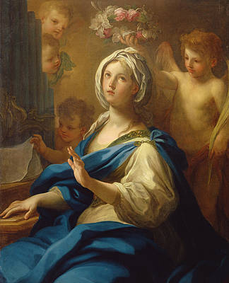 Saint Cecilia, c.1735 - c.1745 - Sebastiano Conca