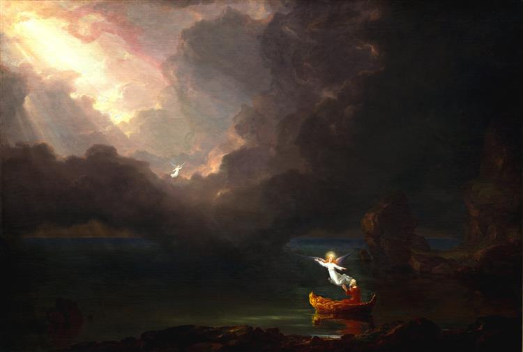 The Voyage of Life: Old Age, 1842 - Thomas Cole