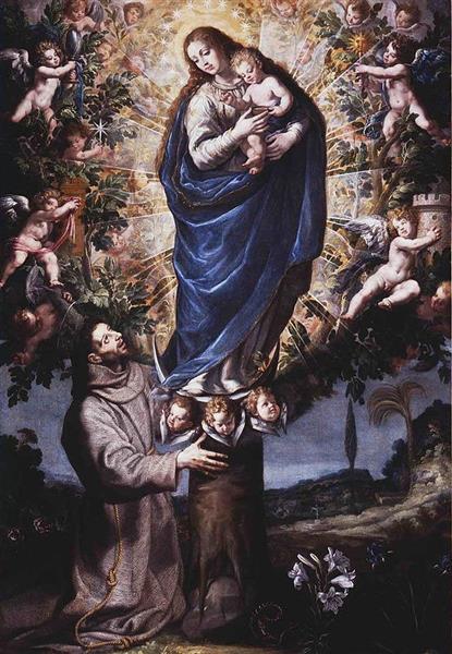 Vision of St. Francis, 1631 - Vicente Carducho