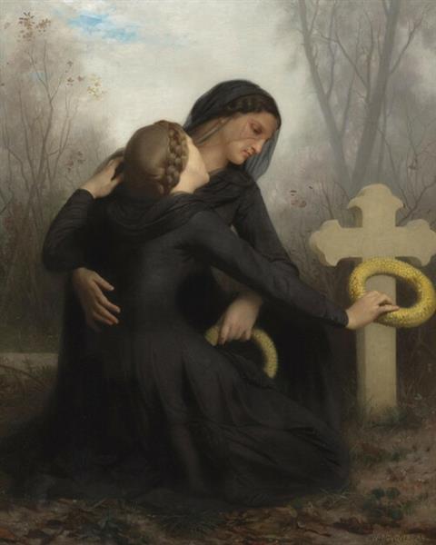 All Saints Day, 1859 - William Adolphe Bouguereau