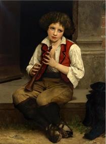 Italian piper - William-Adolphe Bouguereau