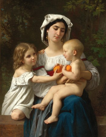 The Oranges, 1865 - William Bouguereau