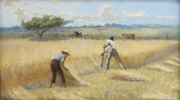 Harvest Time in France, 1890 - James Taylor Harwood