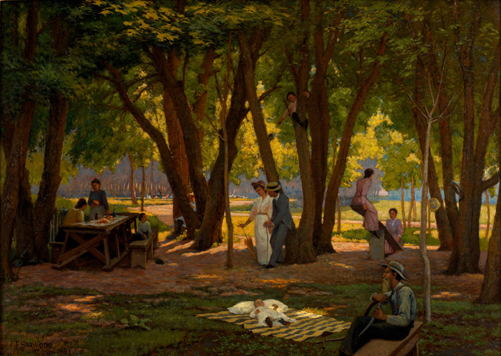 All the World's a Stage, Liberty Park, 1893 - James Taylor Harwood
